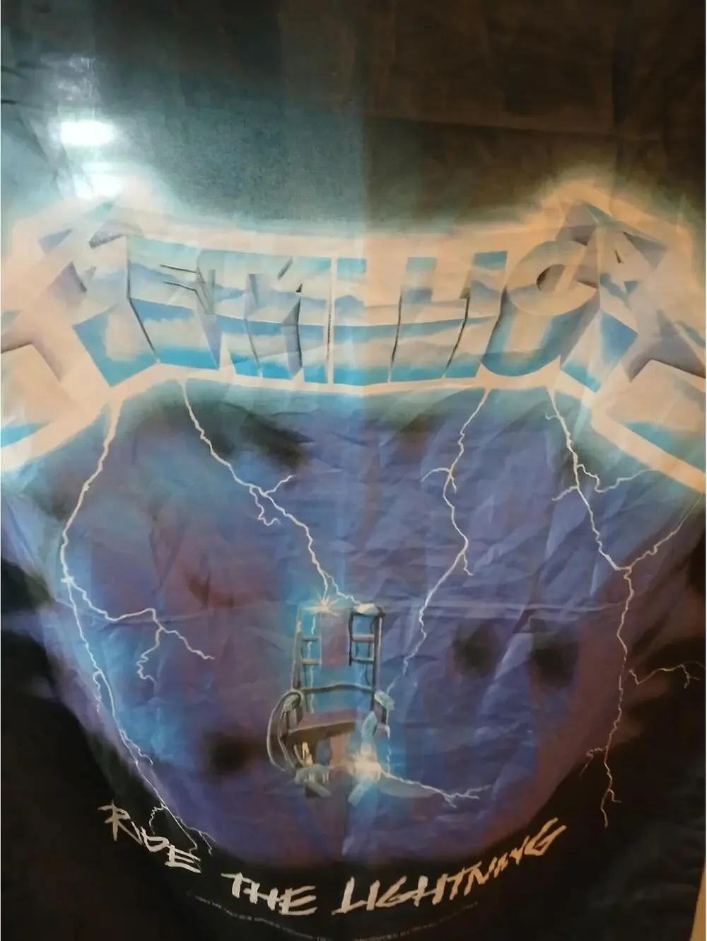 Metallica Ride the Lightning 1994 Vintage Graphic Shirt